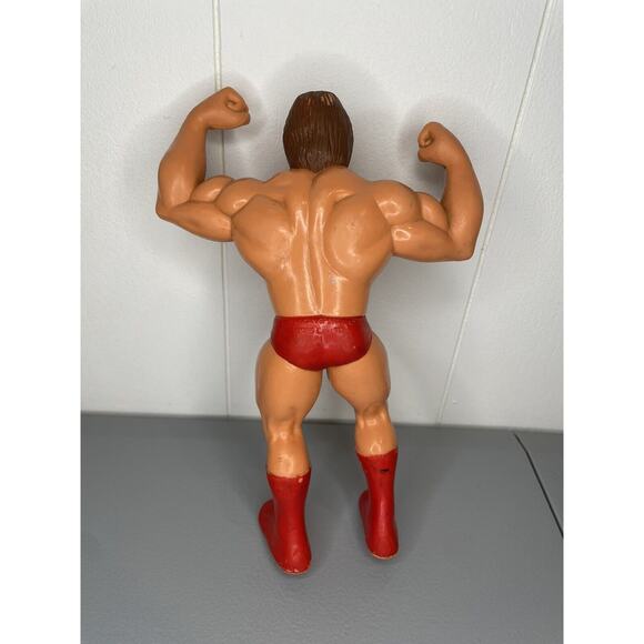 WWF LJN Wrestling Superstars PAUL ORNDORFF "Mr Wonderful" 8" Rubber Figure 1985 - Picture 2 of 13